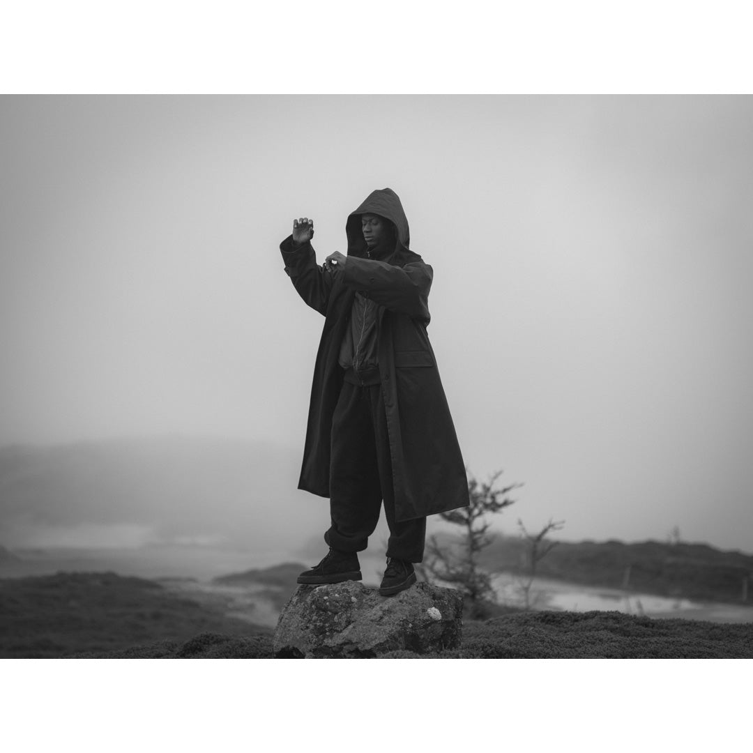 HOODED COAT