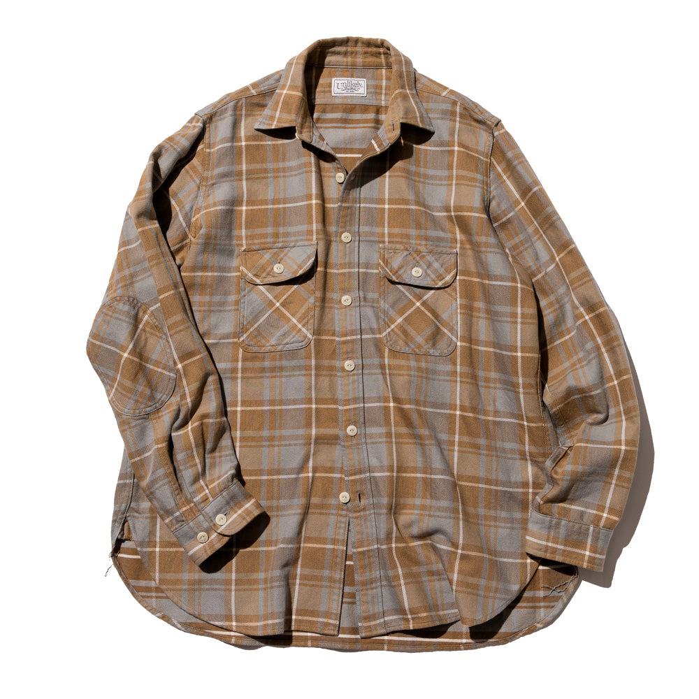 Unlikely Elbow Patch Flannel Work Shirts