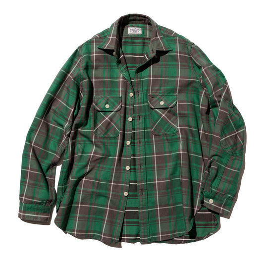 Unlikely Elbow Patch Flannel Work Shirts