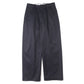 NO TUCK WIDE CHINO TROUSERS
