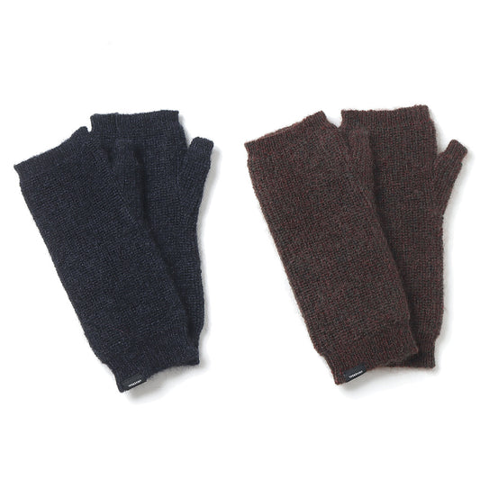 WOOL MOHAIR KNIT GLOVE