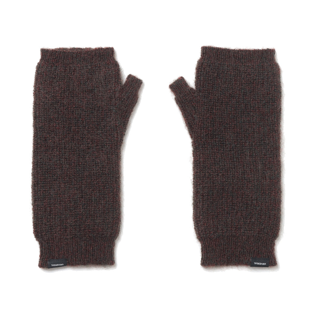 WOOL MOHAIR KNIT GLOVE