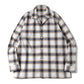 COTTON MODAL OPEN COLLAR L/S SHIRTS