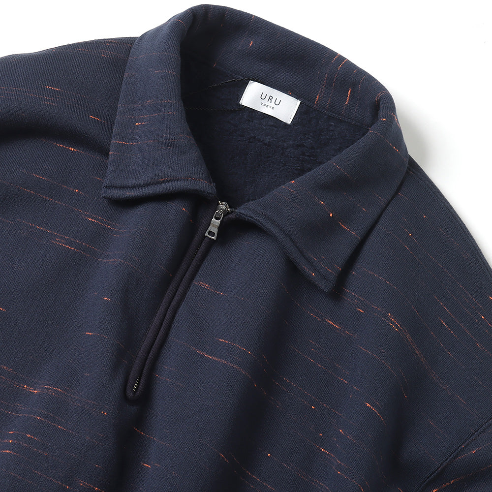 HALF ZIP SWEAT