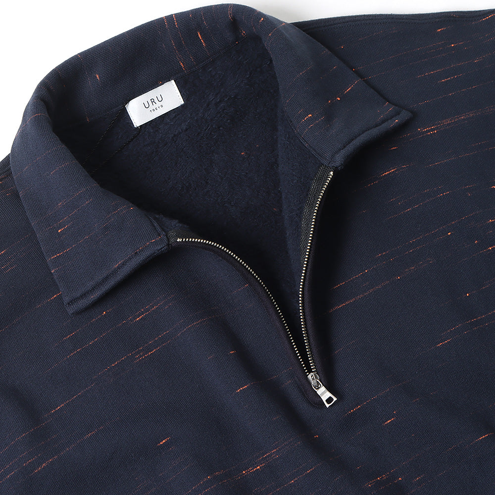 HALF ZIP SWEAT