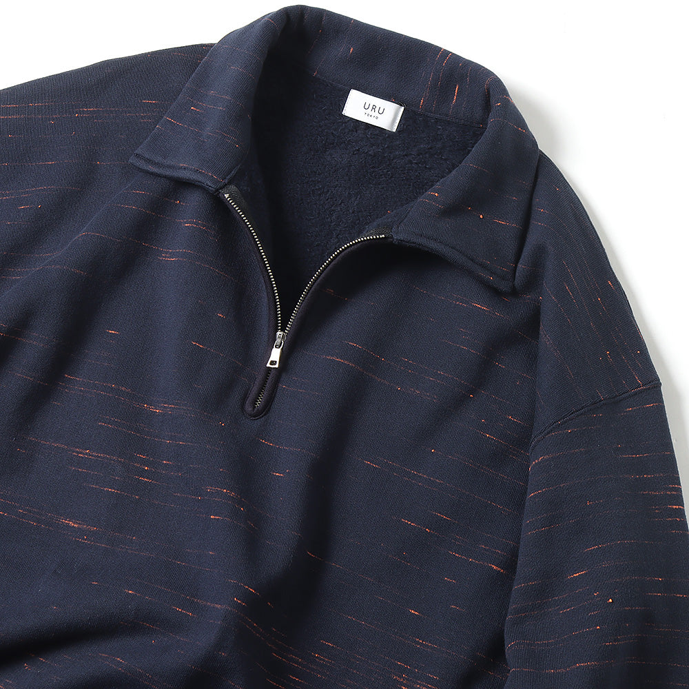 HALF ZIP SWEAT