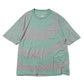JUMBO BORDER TEE S/S (FINE WOOL)