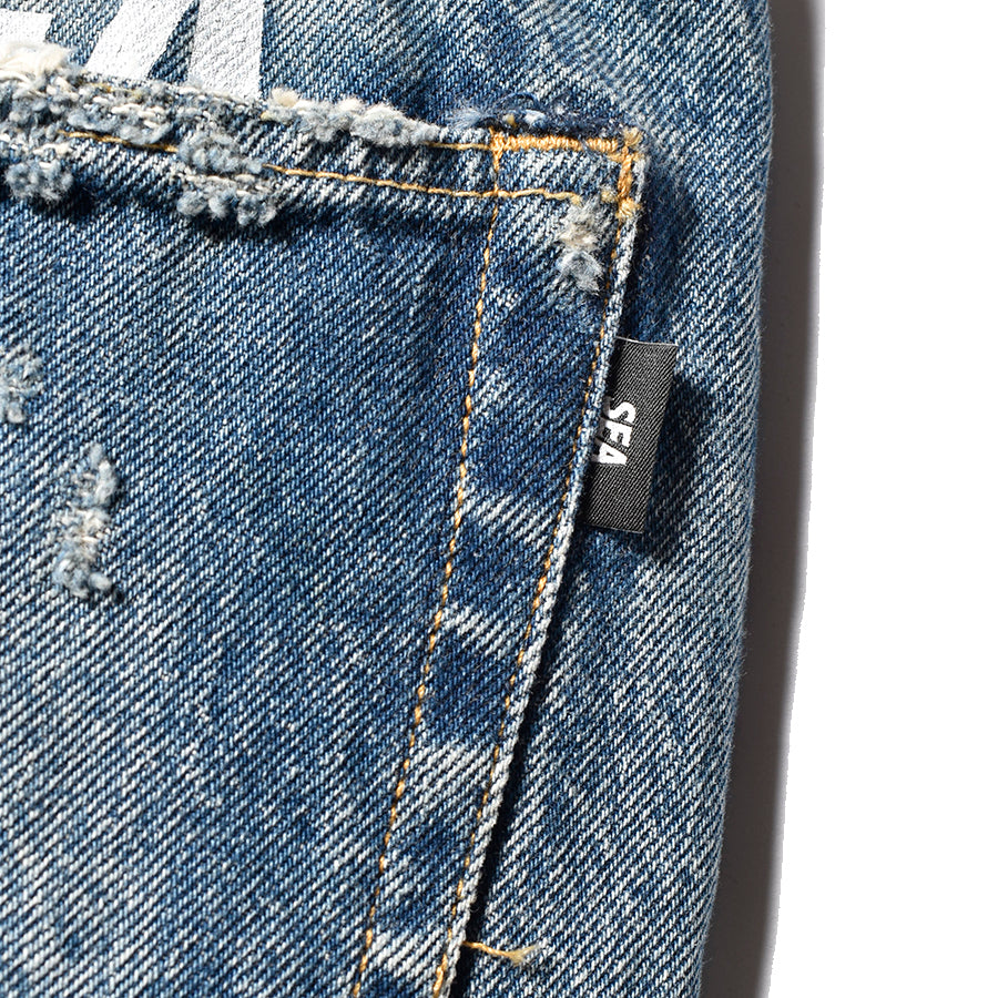 WDS × MINEDENIM L.Straight 5pocket USS
