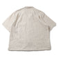 PAISLEY JACQUARD OPEN COLLAR SHIRT