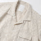 PAISLEY JACQUARD OPEN COLLAR SHIRT