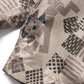LION PATTERN RIPSTOP SWIM SHORTS
