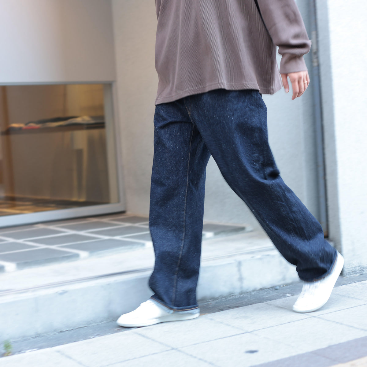 5P Straight Denim Pants