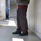 Wool Herringbone Easy Trousers