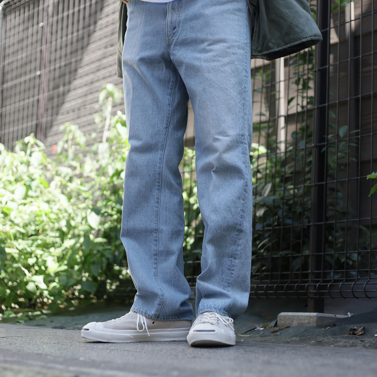 Skate Shoecut Denim Pants (VINTAGE WASH)
