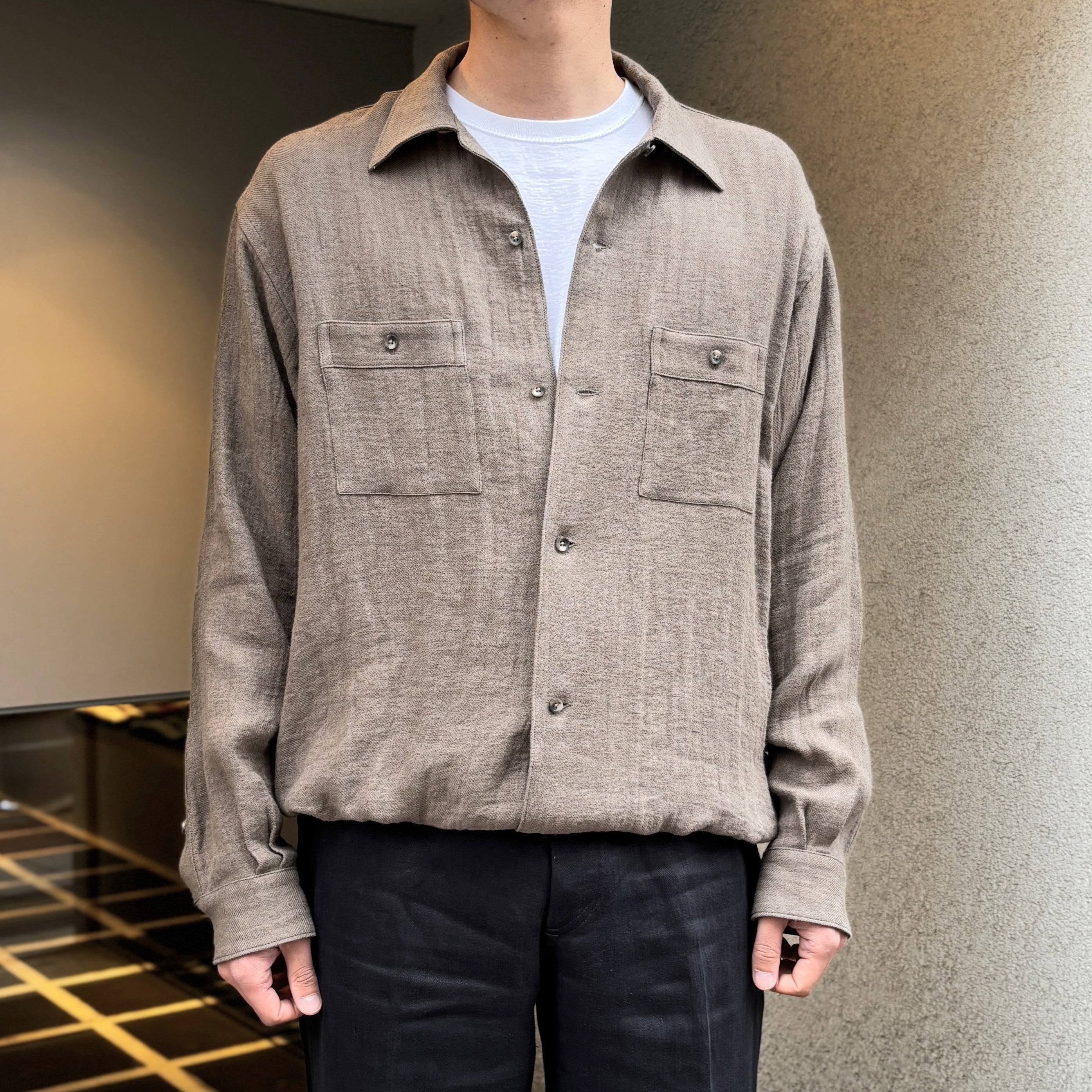 OLD JOE & CO. (オールドジョー) GATHERED WAIST MARLBORO SHIRTS