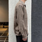 GATHERED WAIST MARLBORO SHIRTS (Long-sleeve)