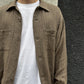 GATHERED WAIST MARLBORO SHIRTS (Long-sleeve)