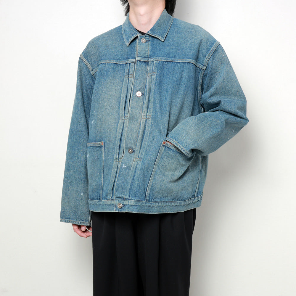 YOKO SAKAMOTO(ヨーコサカモト)PLEATS JACKET (YS-25AW-41) | YOKO