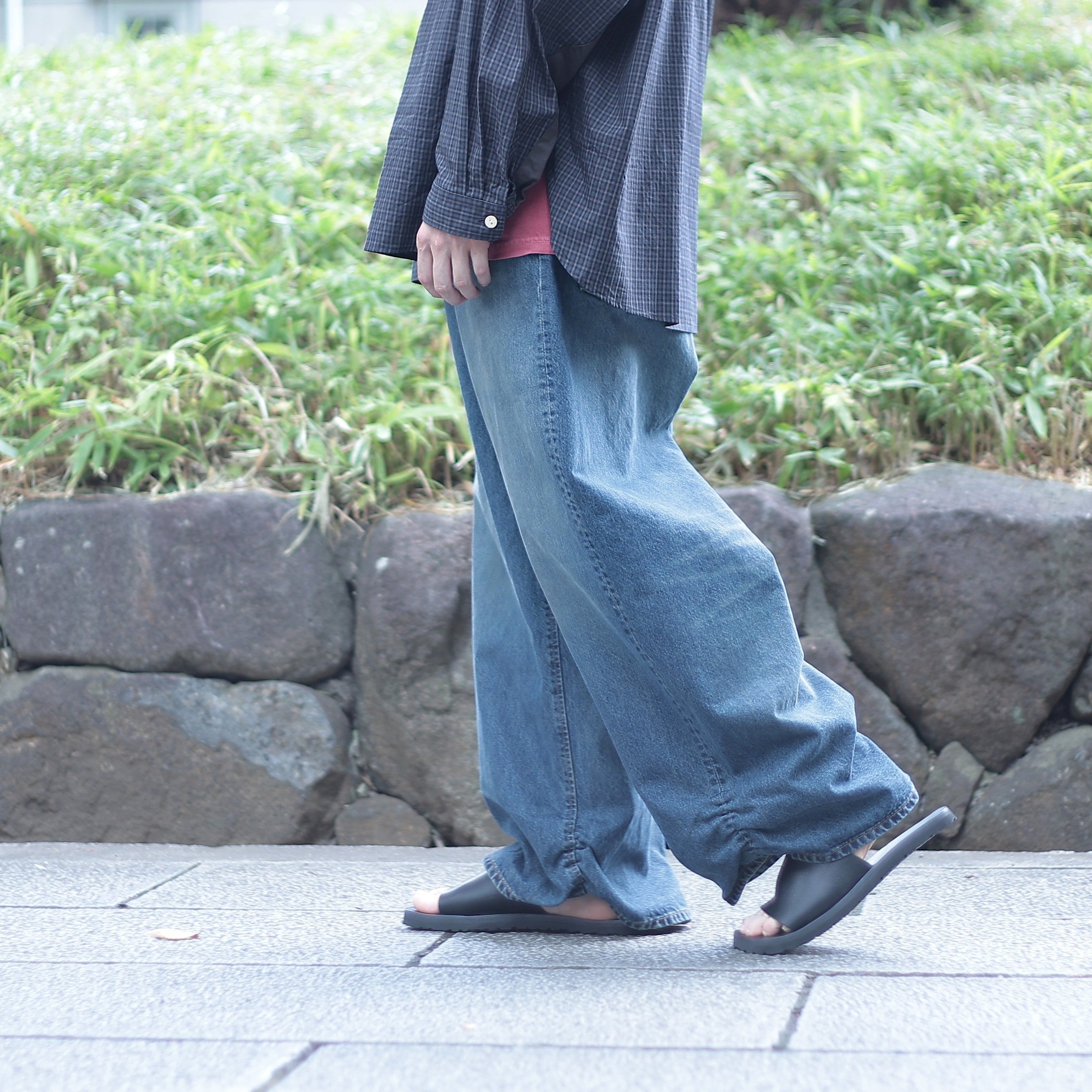 refomed × EDWIN FRESH MAN DENIM WIDE PANTS by EDWIN USED (REPT