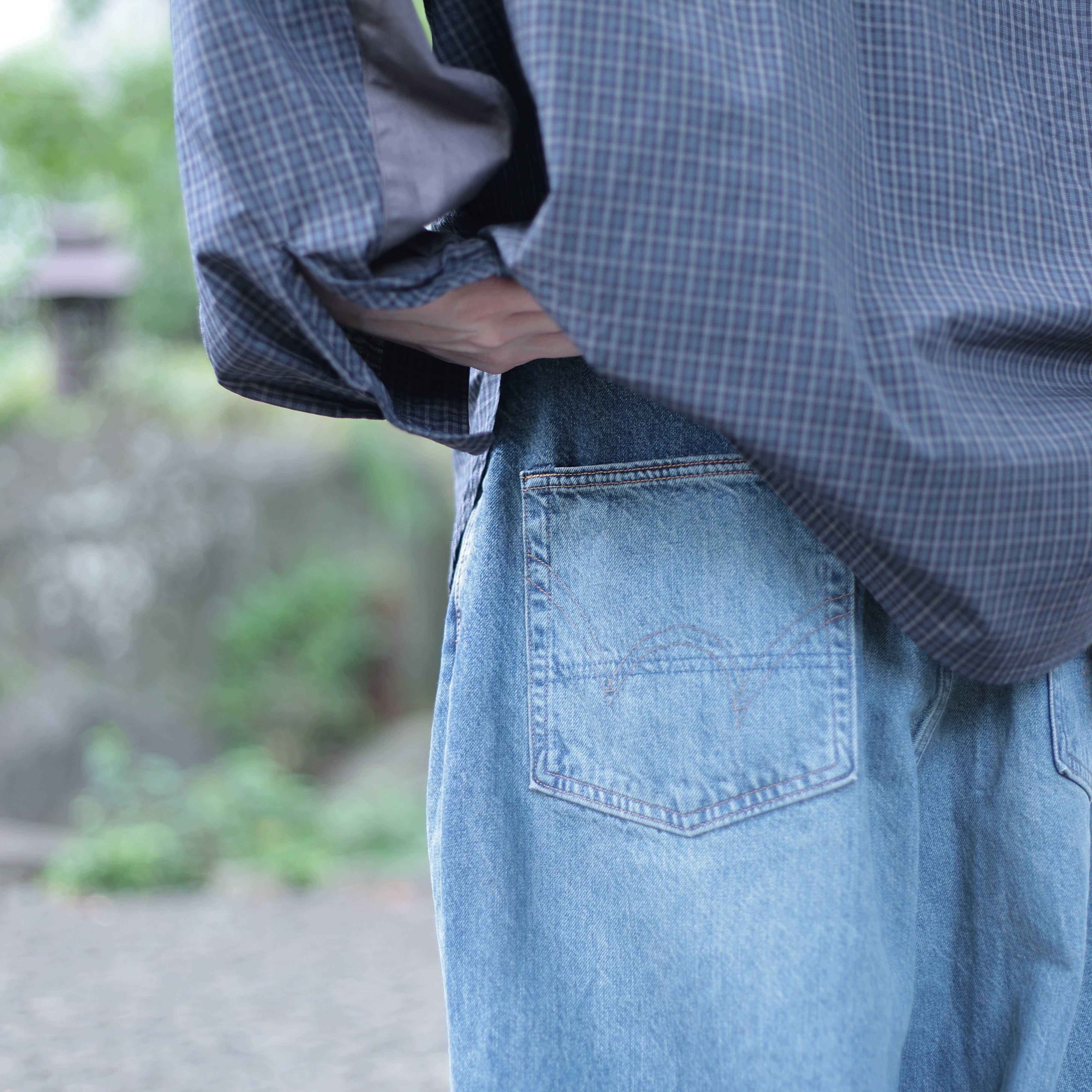 refomed × EDWIN FRESH MAN DENIM WIDE PANTS by EDWIN USED (REPT