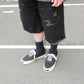 (Herc) Aged Sole Vulcanized Sneaker