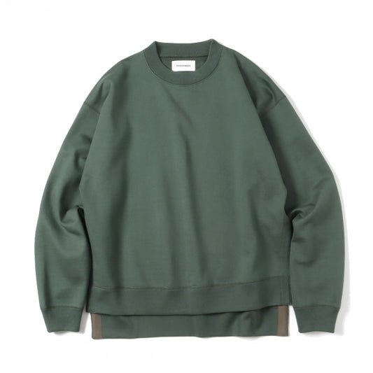 SLITED SWEAT SHIRT ORGANIC COTTON HEAVY FLEECE