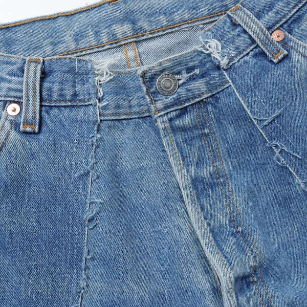 OLD PARK×MINEDENIM Rebuild Buggy Jeans : SIZE32