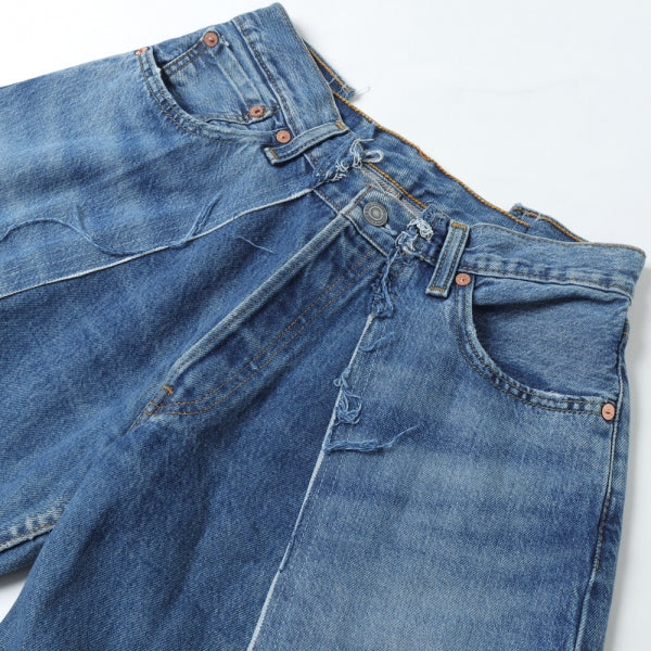 OLD PARK×MINEDENIM Rebuild Buggy Jeans : SIZE28