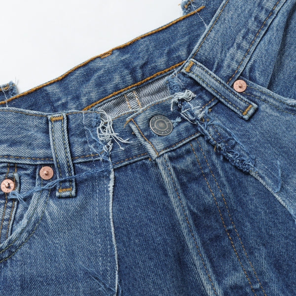 OLD PARK×MINEDENIM Rebuild Buggy Jeans : SIZE28
