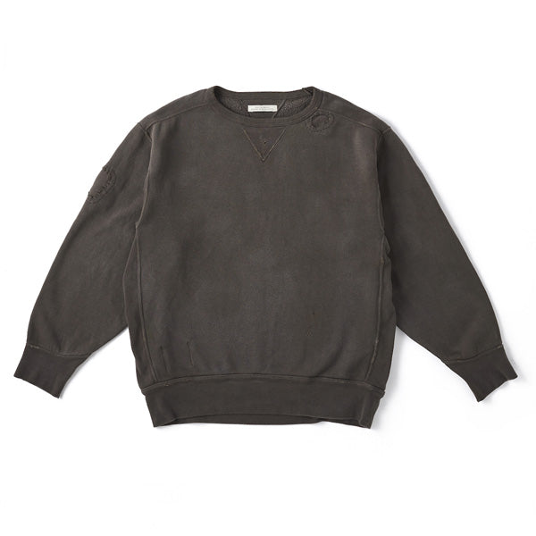 PATINA COTTON SWEAT CREW-NECK (SCAR FACE)