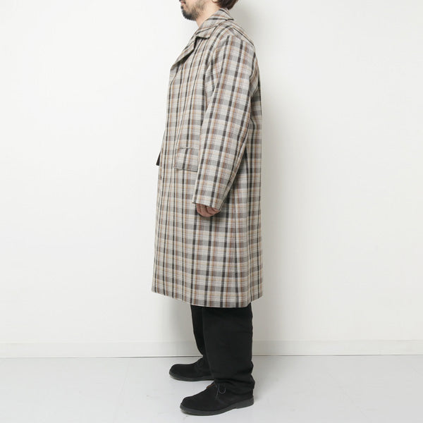 Amiur double face check coat