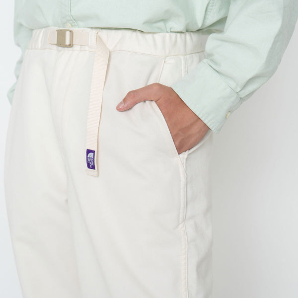 Stretch Twill Wide Tapered Pants (NT5302N) | THE NORTH FACE PURPLE