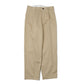 COTTON 1TUCK TROUSERS