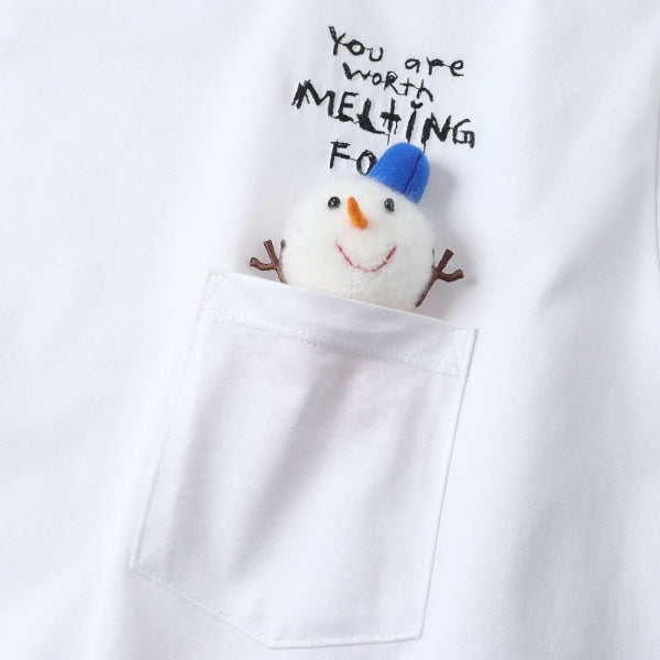 T-SHIRT WITH SNOWMAN