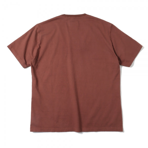 RUST EMBROIDERY T-SHIRT