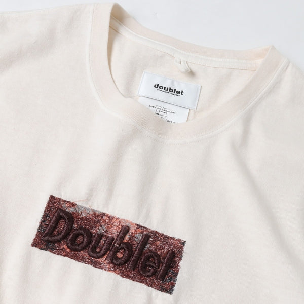 RUST EMBROIDERY T-SHIRT