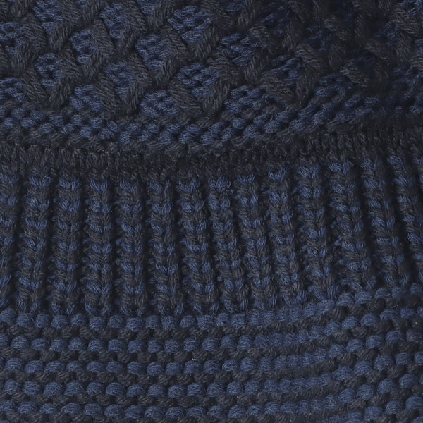 Raven Pattern Knit Hat