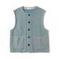 Raven Pattern Knit Vest