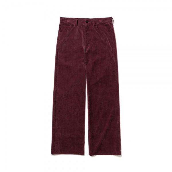 VELVET FLARE 5 POCKET PANTS