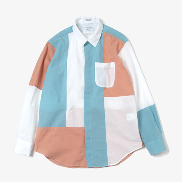 Combo Short Collar Shirt - Cotton Lawn