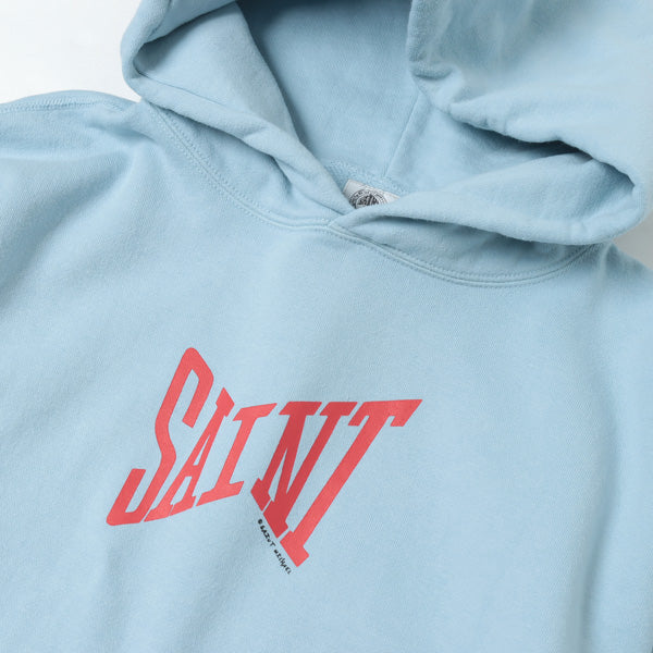 HOODIE / LOGO / SAX BLUE