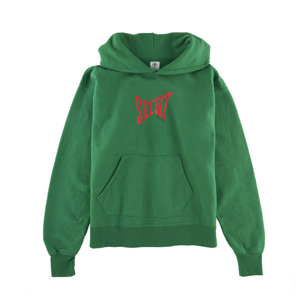 HOODIE / LOGO / GREEN