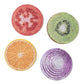 CUT FRUITS EMBROIDERY BADGE
