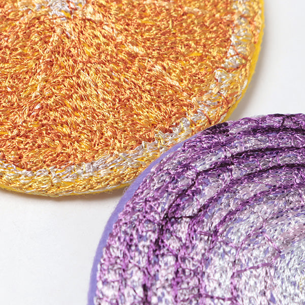 CUT FRUITS EMBROIDERY BADGE