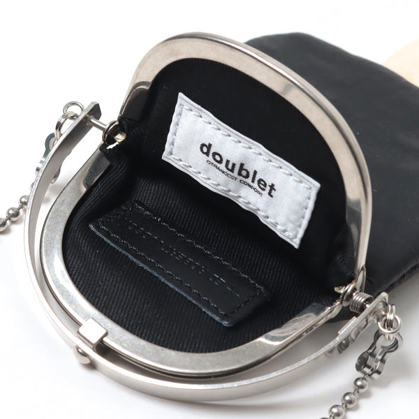 MUSHROOM LEATHER MINI WALLET POCHETTE