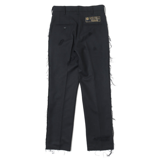 RECYCLE WOOL DAMAGED TROUSERS