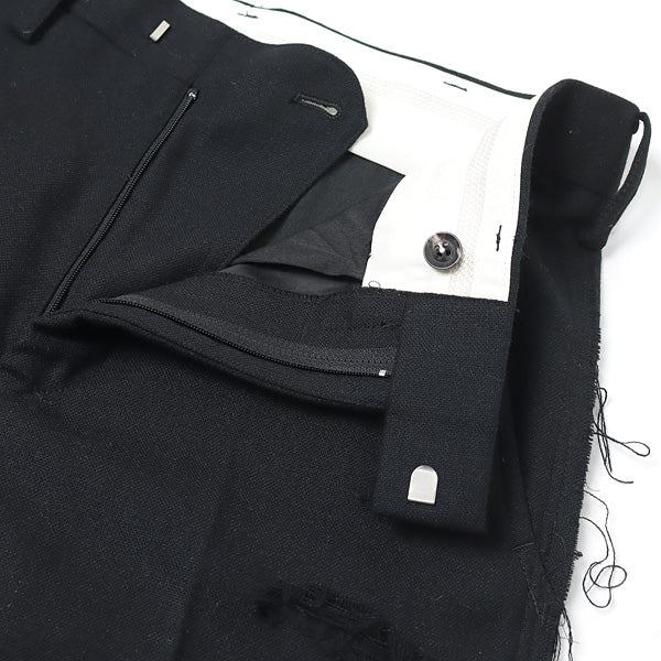 RECYCLE WOOL DAMAGED TROUSERS