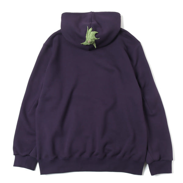 VEGETABLE STEM EMBROIDERY HOODIE