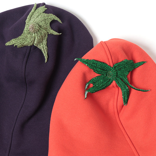 VEGETABLE STEM EMBROIDERY HOODIE