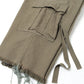 SILK TWILL MILITARY PANTS